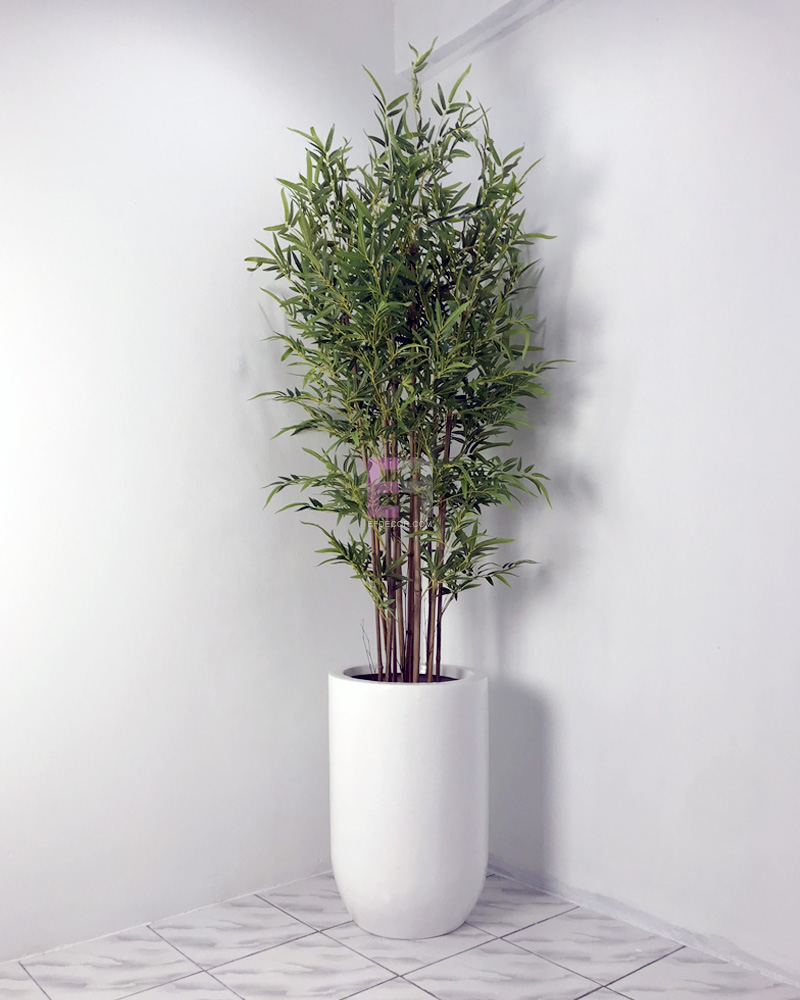 Artificial Plants vs Real Plants which is better for your space in Malaysia Artificial Bamboo Tree In Pot